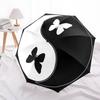 Yin Yang Fashionable Automatic Opening/Closing Folding Umbrella. Portable and Foldable, Ideal for Gift, Travel, and Daily Use.