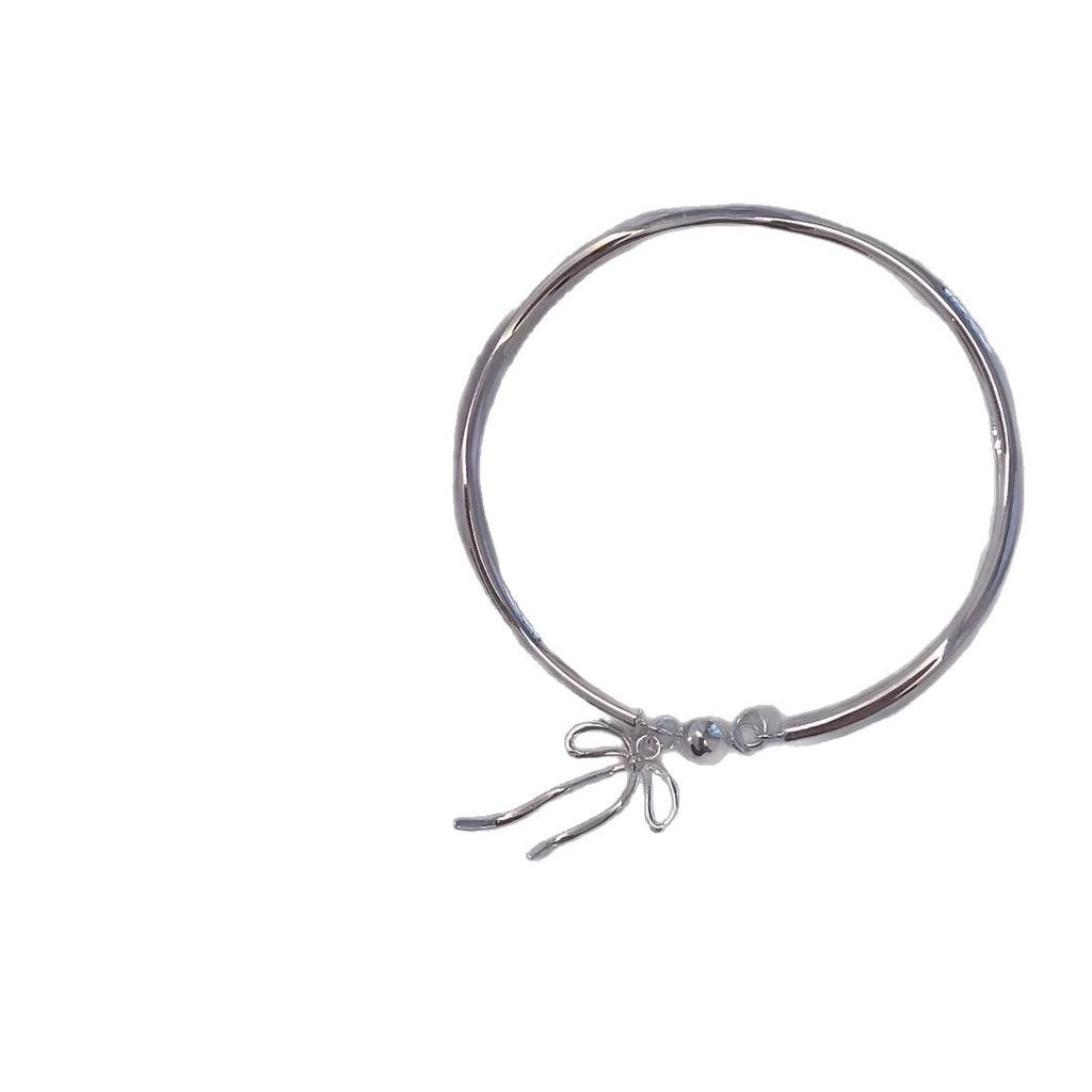 Female Niche Sweet Versatile Bow Bell Bracelet