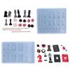 Hand Made Chess and Card Molds Silicone Casting Mold for DIY Game Crafts