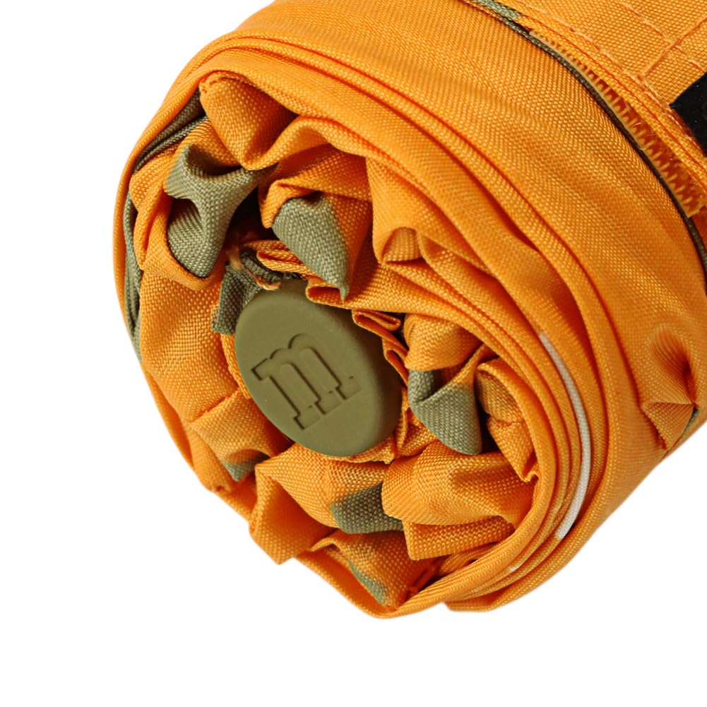 Marimekko Unikko Manual Folding Umbrella, Orange, 94136 218