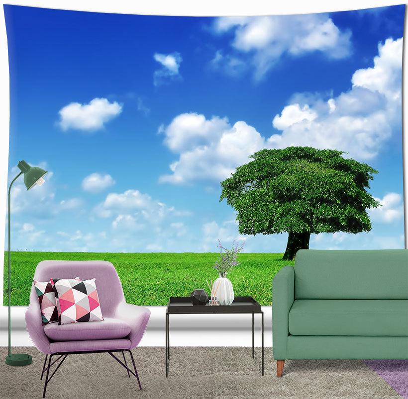 

Богемный фон обои украшение гостиной живопись гобелен для спальни 100*75cm