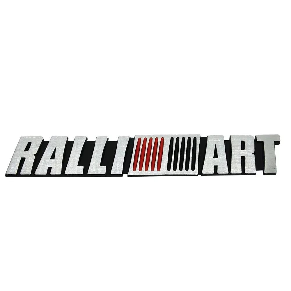 For Mitsubishi Ralliart ASX Lancer Pajero Outlander Eclipse Galant Mirage Metal Car Emblem Badge Sticker Rear Trunk Decals