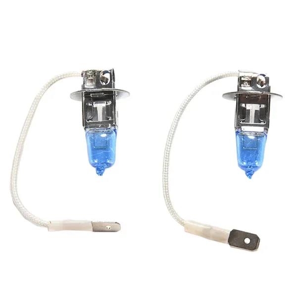 1-4pairs Car Auto Lamps Xenon Lamp Super Bright Halogen Car Headlight Super LED Bulbs White 12V H4 H7 Headlamps Kit Bulbs 7