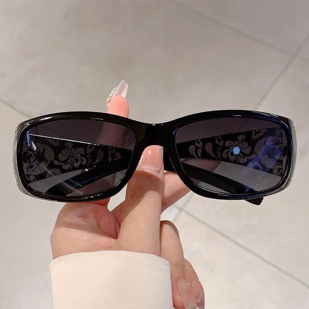 PC Cat Eye Sun Glasses Y2K Shades Eyewear Luxury Rhinestones Sunglasses  Photography