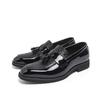 Men's shoes large size fringed leather shoes men's four seasons new foot cover business dress business leather shoes