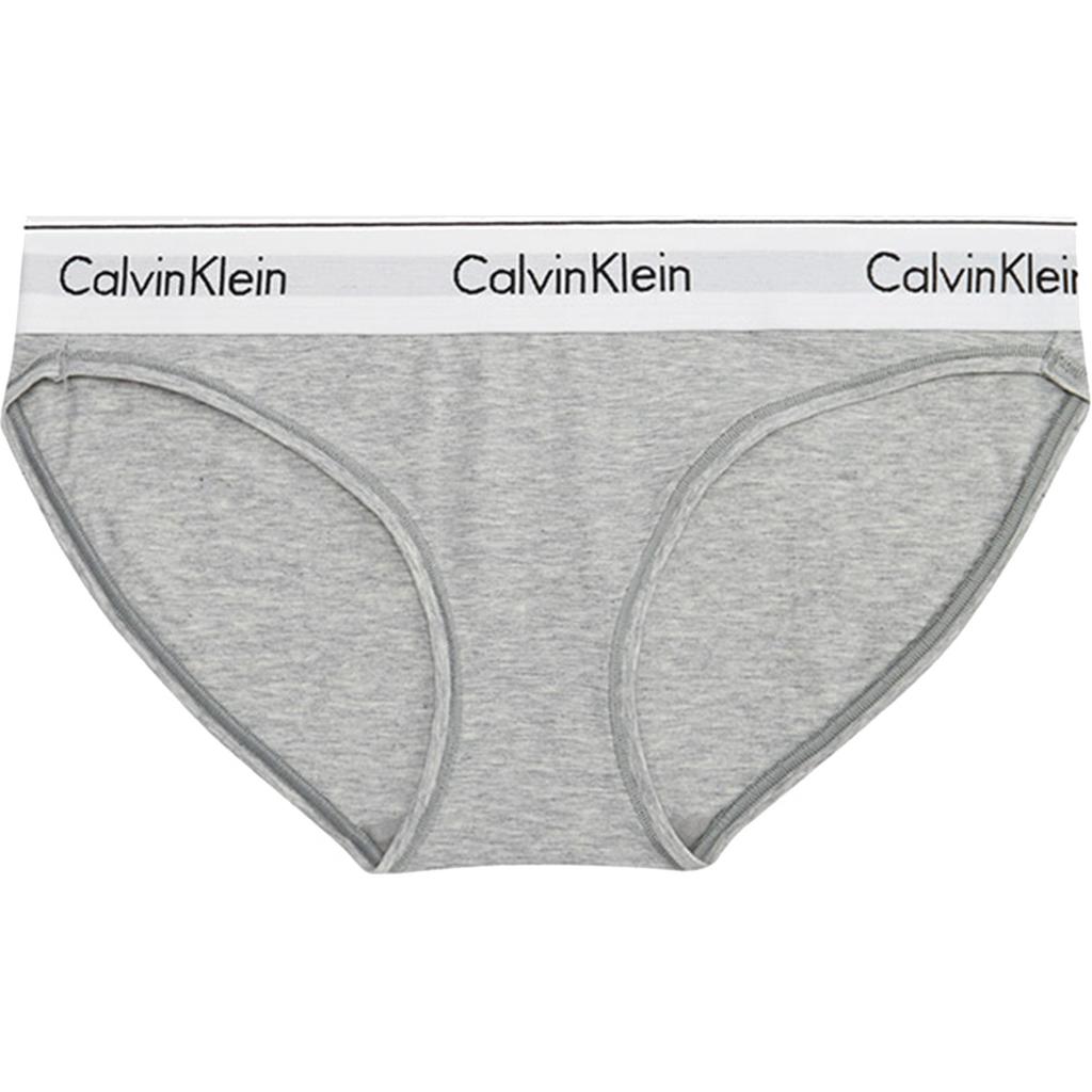 Calvin Klein Logo Print Triangle Bikini Underwear Women Underwear Gray 0000F3787E-020