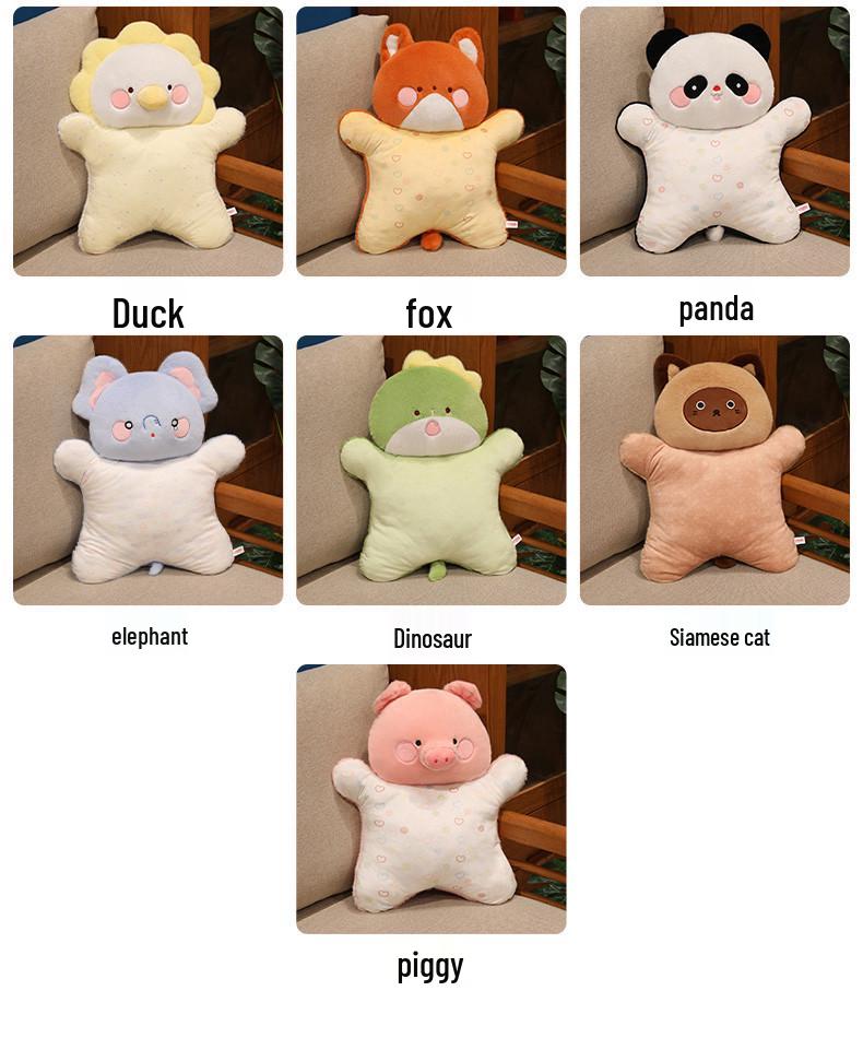 Soothing Plush Beanbag Doll & Keychain Pillow Cushion