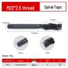 Stainless Steel Spiral Taper Tap Drill Bits with Cobalt-Nitriding, Sizes 4m-10m