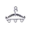 Chinese Pavilion Charm Connectors Character Animal Ethnic Style Findings For DIY Jewelry