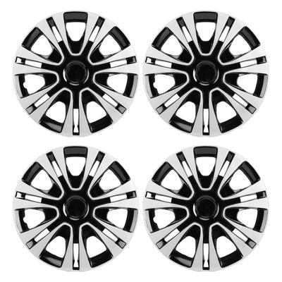 4PCS 15 Inch Hub Caps Wheel Covers Universal ABS Hubcaps Replacement R15 Hubcaps for Cars Truck SUV
