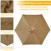 Waterproof Parasol Umbrella Cover Parasol Replacement Cloth Sun Shade Sail for 6/8Ribs Outdoor Patio Garden Parasol Canopy Cover