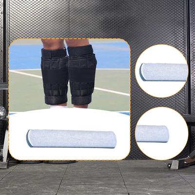 Heavy Vest Plate Long 5.9x0.98 Inches with Round Head Weight for Strength Training