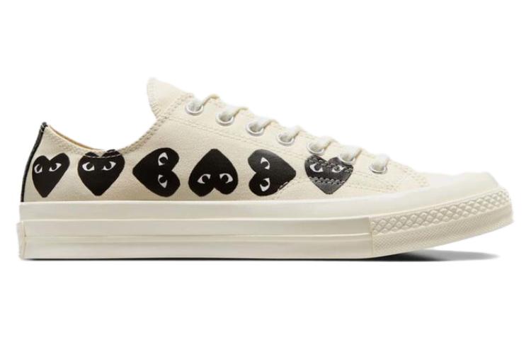Converse X Comme Des Garçons Play Chuck 70 Low-Top Sneakers A08150C
