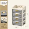 Multi-layer Desktop Organizer: Drawer-Type Storage Box for Office Supplies, Stationery, and Cosmetics