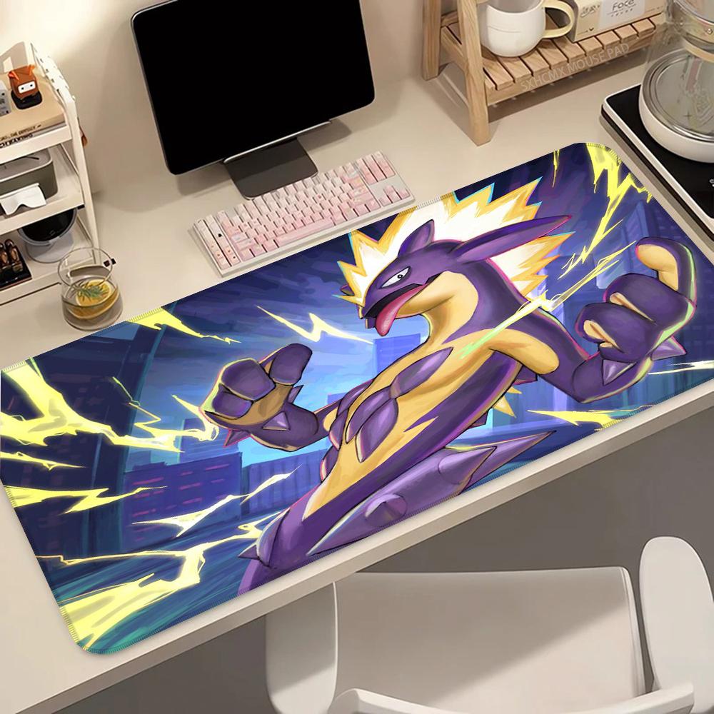 Anime Mouse Pad Colorful Gamer Cabinet P Toxtricity Mousepad Keyboard Rug Laptop Gaming Accessories Rubber Desk Mat