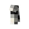Womens Extra Long 100% Wool Scarf Winter Warm Plaid Shawl Soft Knitted Wrap Cold Weather