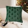 Multipurpose Christmas Pillow Cover Christmas Element Throw Pillows Cover for Home Room Sofa Couch Decoration