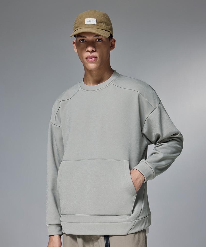 Beoteunseoul 4-Way Stretch Airflex Crew Neck Sweatshirt (5 Colors)