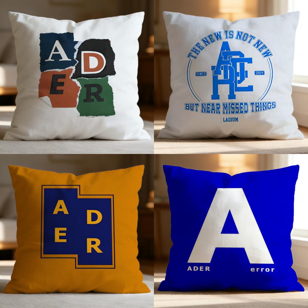 Fashion A-AADER ERROR Cushion Cover Soft Washable Pillow Case Multi-Scene for Couch Bed Travel Office Use