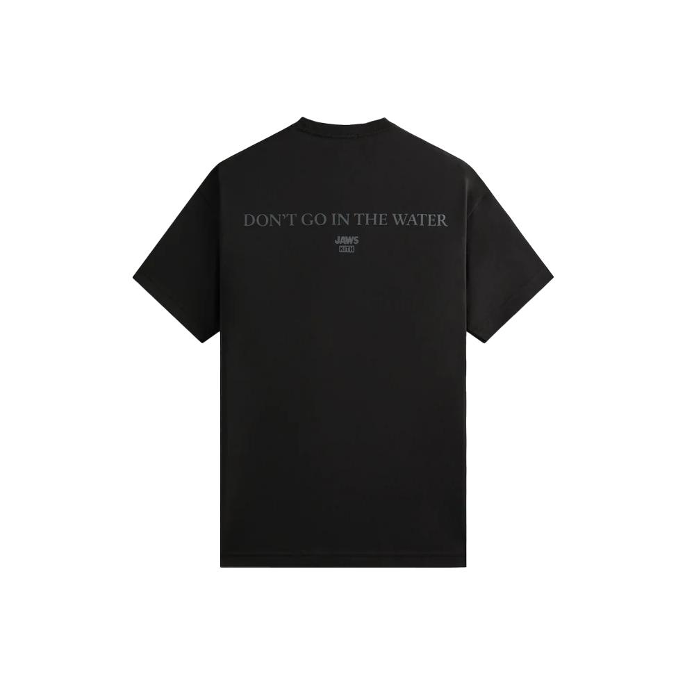 Kith For Jaws Underwater Vintage Tee Black Men Tops KHM034209-001