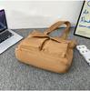 Canvas Bag Large Capacity Men Women's Shoulder Bag Student Class Hand Tote Bag