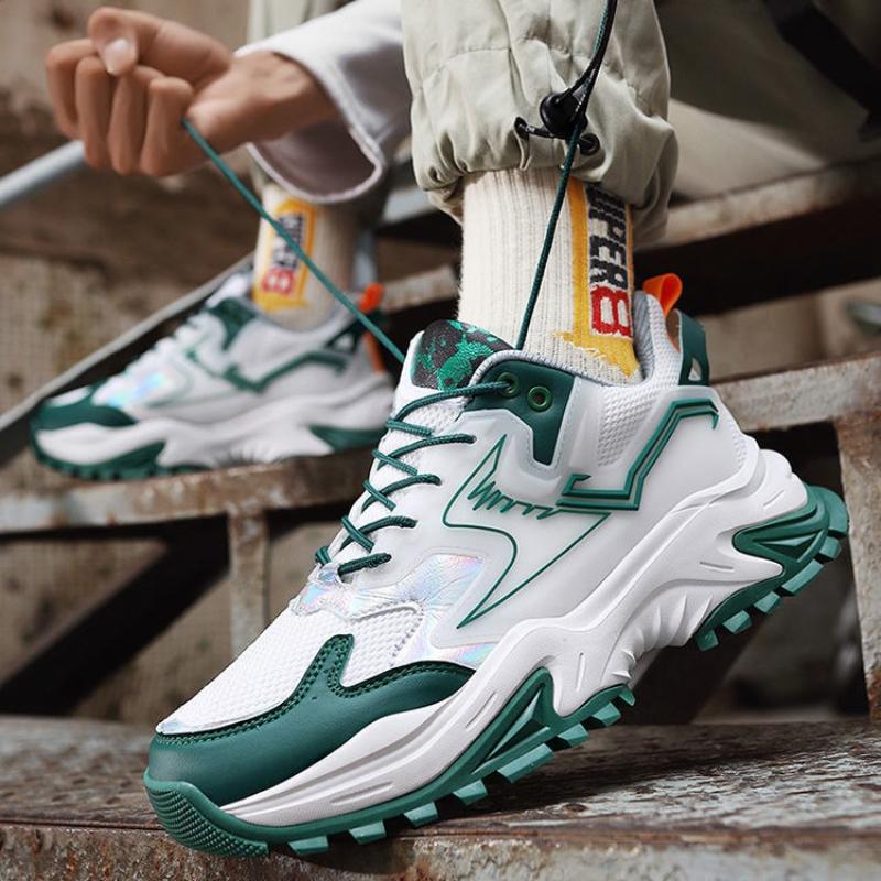 Fashion High Quality Mens Casual Sneakers Wear-resistant Comfortable Man Vulcanized Shoes Outdoor Running Shoes Breathable New Men Shoes