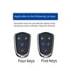 1PC for Cadillac Xt5 Key Cover Xts Case Xt6 Buckle Atsl Men's Cadillac Car Products