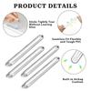 M63K-Silicone Door Bumpers For Walls 4Pcscabinet Door Bumpers,Clear Wall Protector,For Cabinet Door Car Door Drawer Toile