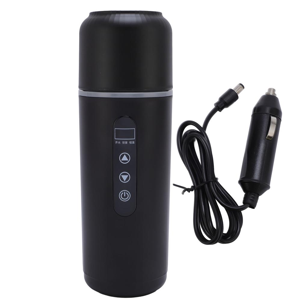 Portable Car Heating Cup 500ml Travel Electric Kettle 12V 24V Portable Water Boiler Heated Cup for Car Truck 316