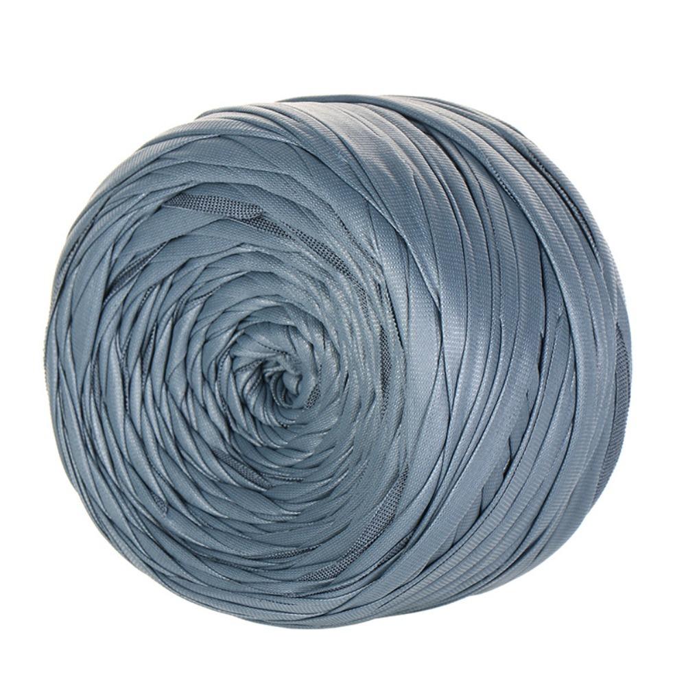 

200g/Roll Nappa Matte Faux Leather Yarn Woven Yarn Faux Leather Material Knitting Yarn Solid Color Crocheting Thread Yarn синий