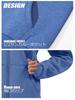 TACVASEN Casual Warm Sweatshirt Hoodie with Thick Solid Classic for Outdoor and Sports Blue Size XL Women's Hood, Color, Fleece-Lined, Wear, Gray,