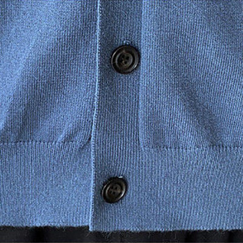 Lapel Sweater Cardigan 