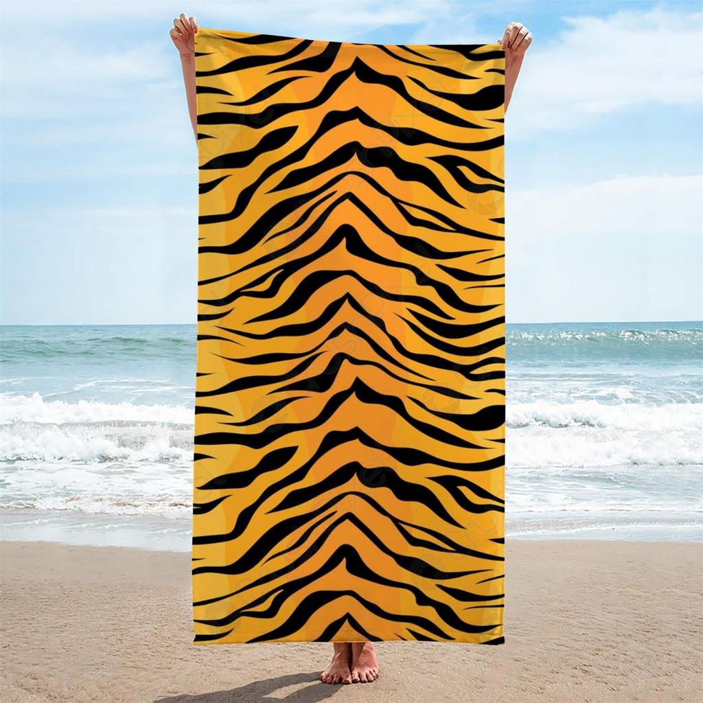 

Superfine Fiber Square Beach Towel With 3d Digital Print For Beach Vacation Use Color 5