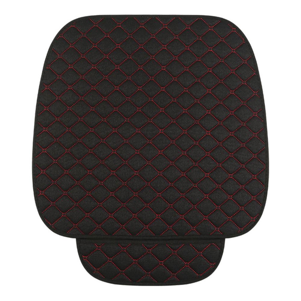 Car Seat Cover Flax Four Seasons Front Cushion Breathable Protector Mat Pad