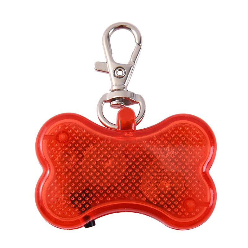 Pet Led Dog Collar Bone Pendant Dog Cat Collar Pet Leads Glow Accessories Outdoor Night Safety Decoration Light Pet Supplies
