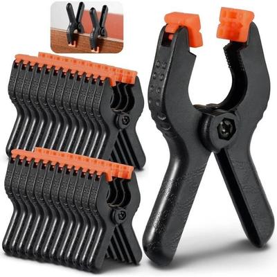 Veerklem - 25 stuks - 2 inch - Uitstekende grip - Soepel en flexibel
