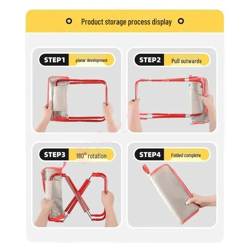 Portable Ultra-light Folding Camping Stool with Handbag - Perfect for Fishing and Picnics