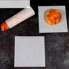 100 pièces Carré Jetable Papier Anti-graisse Papier Séparateur d'Huile pour Aliments Frits Burger Pain Sandwich Papiers d'Emballage Pâtisserie Gâteau Décoration Produits
