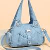 Tote bag women's commuter large-capacity shoulder messenger bag