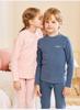 320g Double-Sided German Velvet Winter Warm Underwear Set for Kids