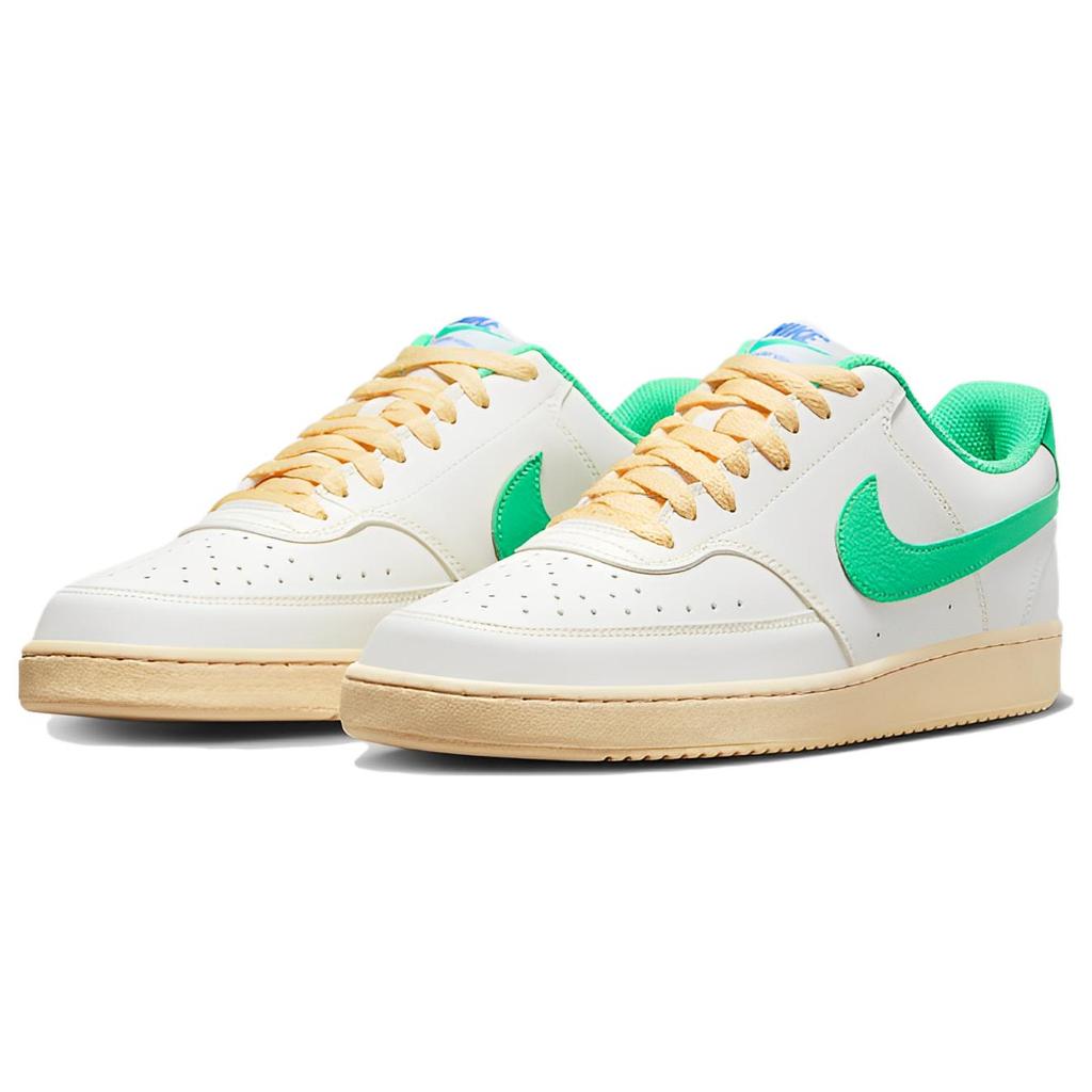 New Nike Court Vision Lo 'Sail Electric Green' FJ5437-133