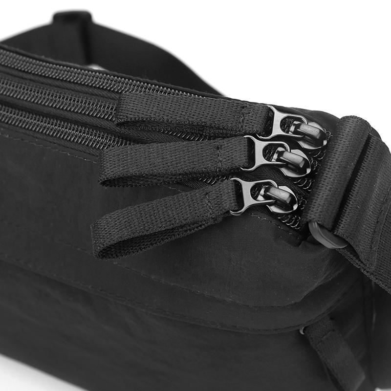 Women Men Nylon Shoulder Bag Lightweight Travel Bag Daily Use