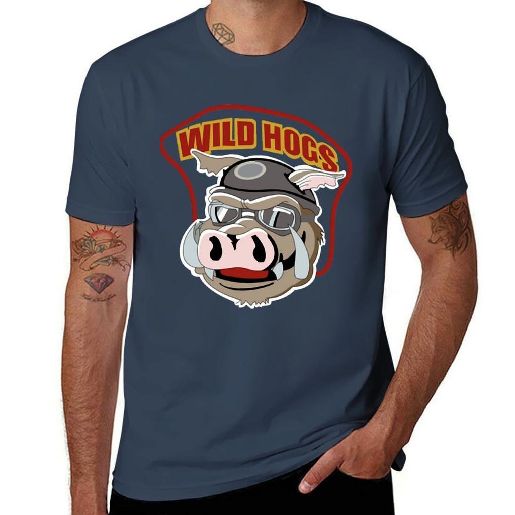 Wild Hogs Logo TShirt Simple Graphic Design TShirt