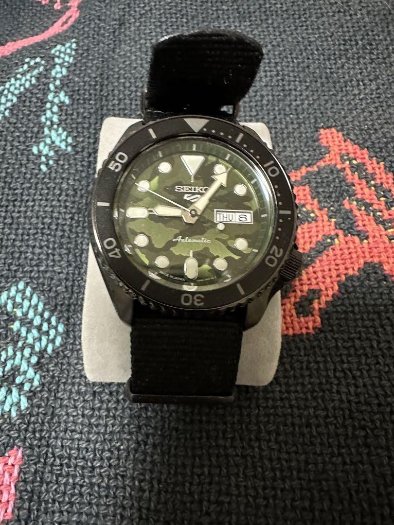 

[USED] SEIKO 5 SPORTS Yuto Horigome model khaki