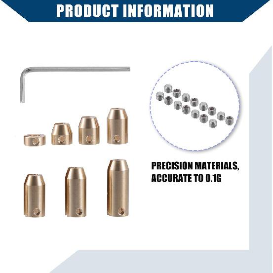 Rear/Brass Wheel Spoke Balance Weights Refill/with Wrench/Durable/Metal / 14pcs/Set/Gold Tone/for Motorcycle