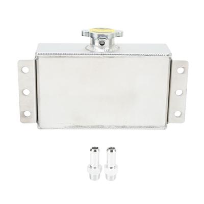 Réservoir de débordement de liquide de refroidissement 1 L, réservoir d'expansion universel en alliage d'aluminium pour la rénovation automobile