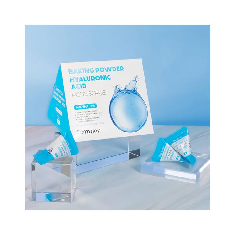 

Farmstay Baking Powder Hyaluronic Pore Scrub 7gX25ea