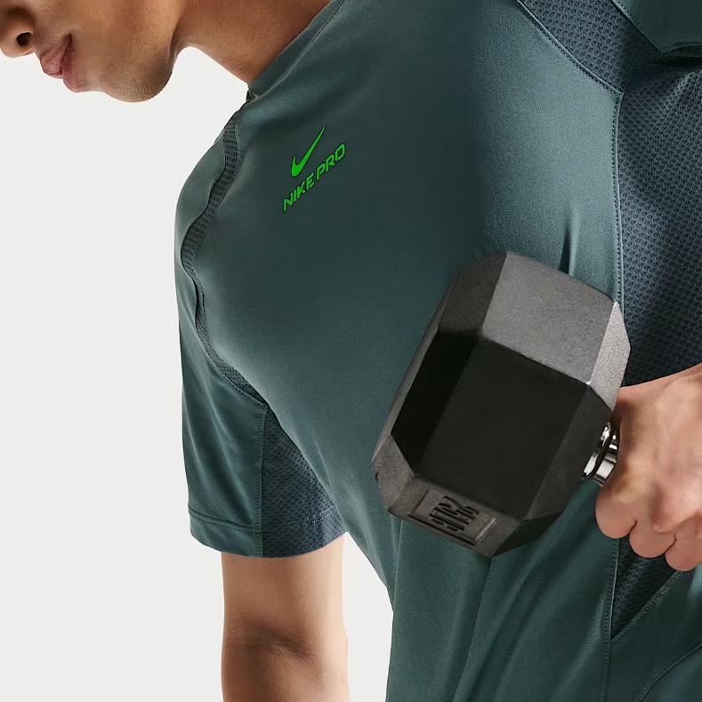 Nike Pro Sports Minimalist Casual Round Neck Short Sleeve T-Shirt Men tops IF2215382