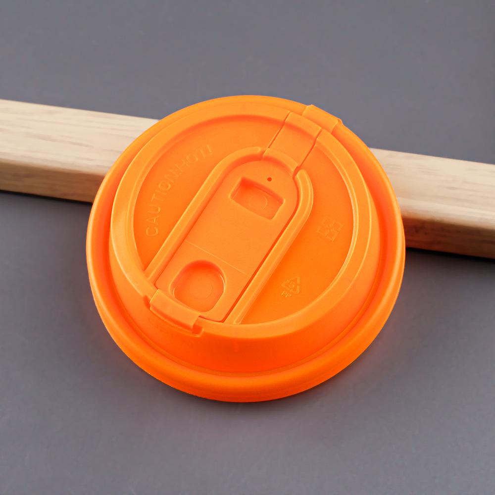 Leak-Proof Disposable Multifunctional Lid for 90 Caliber Cups: Fits Plastic and Paper Coffee, Milk Tea, and Takeaway Cups.
