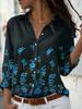 Elegant women's casual women's shirt temperament long sleeved women's shirt